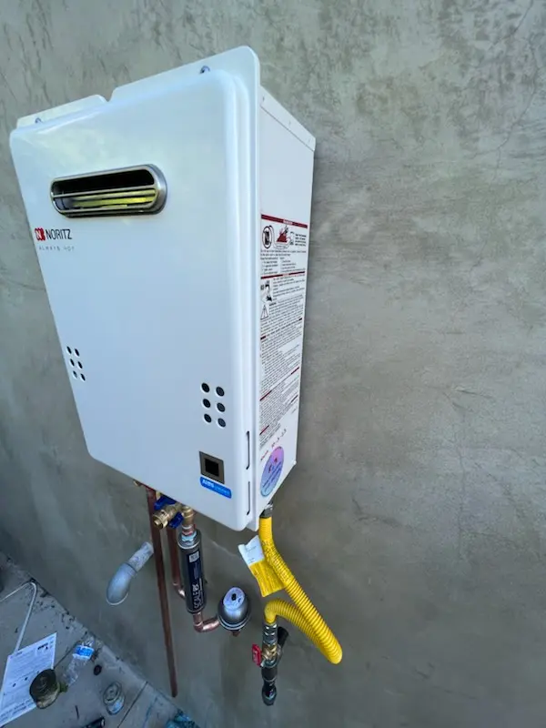 Tankless water heater installation for Surrey Place homes